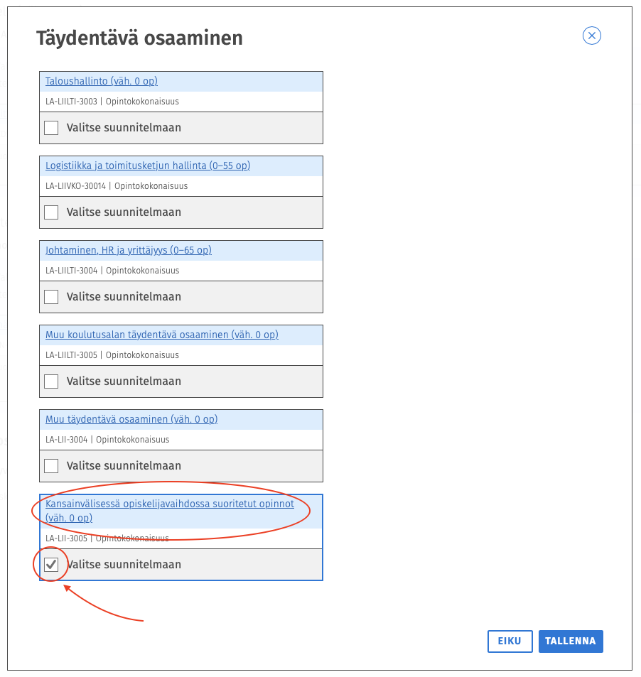 Opintokokonaisuus