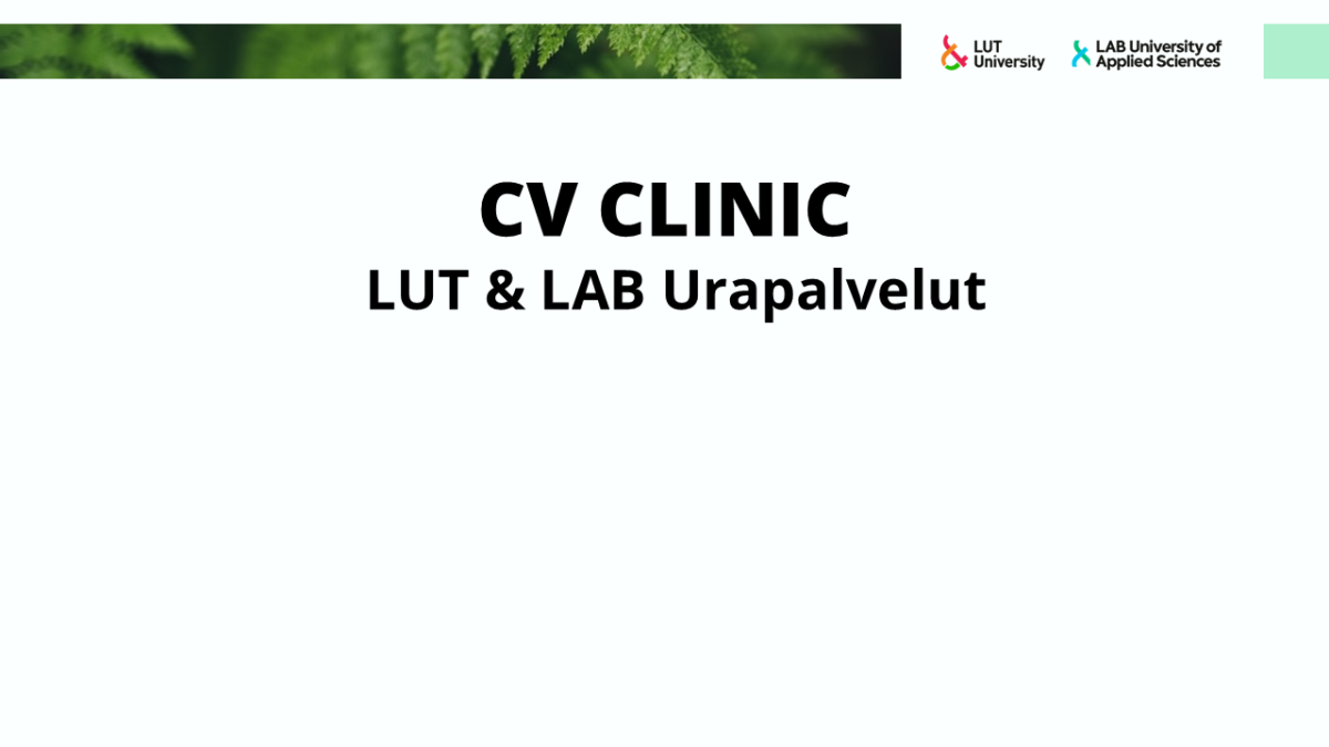 CV Clinic top